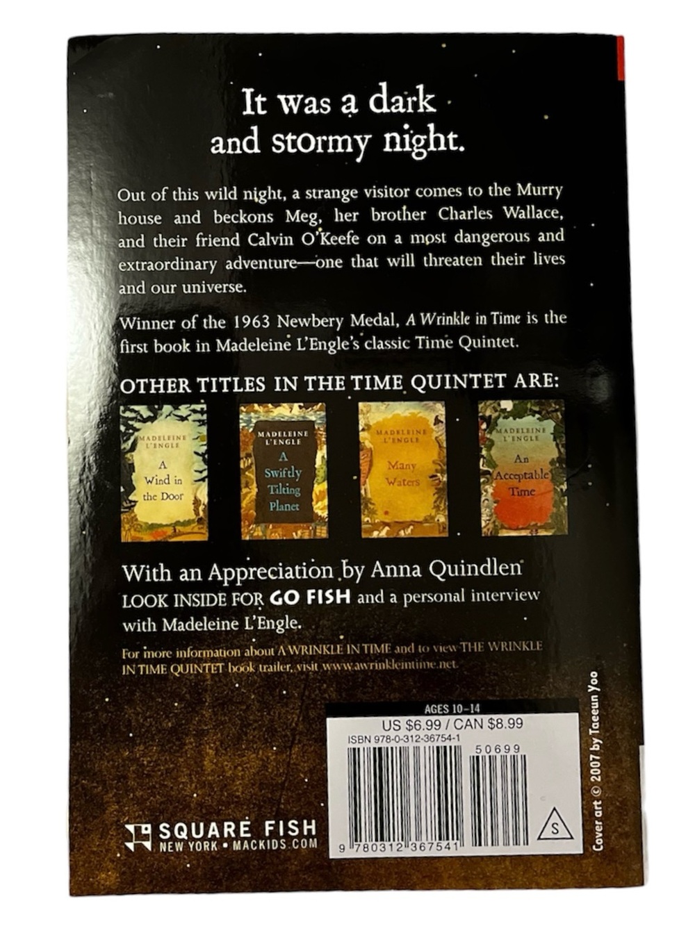 A Wrinkle In Time Book - Picture 3 of 6